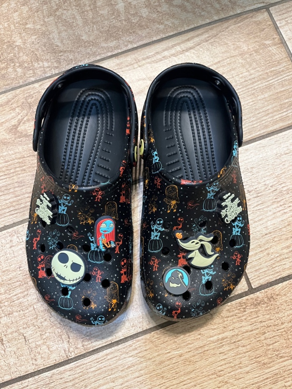 Crocs The Nightmare Before Christmas Christmas Glow in the dark Clog